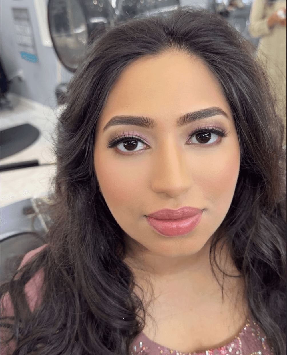 Professional eye makeup artistry